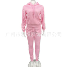 Load image into Gallery viewer, Thick Fleece Sweatsuit Jogger set
