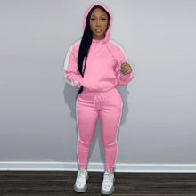 Load image into Gallery viewer, Thick Fleece Sweatsuit Jogger set
