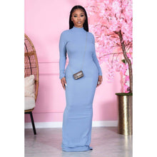 Load image into Gallery viewer, Peak a Boo back (long sleeve Dress)
