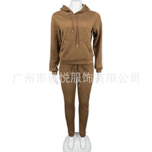 Load image into Gallery viewer, Thick Fleece Sweatsuit Jogger set
